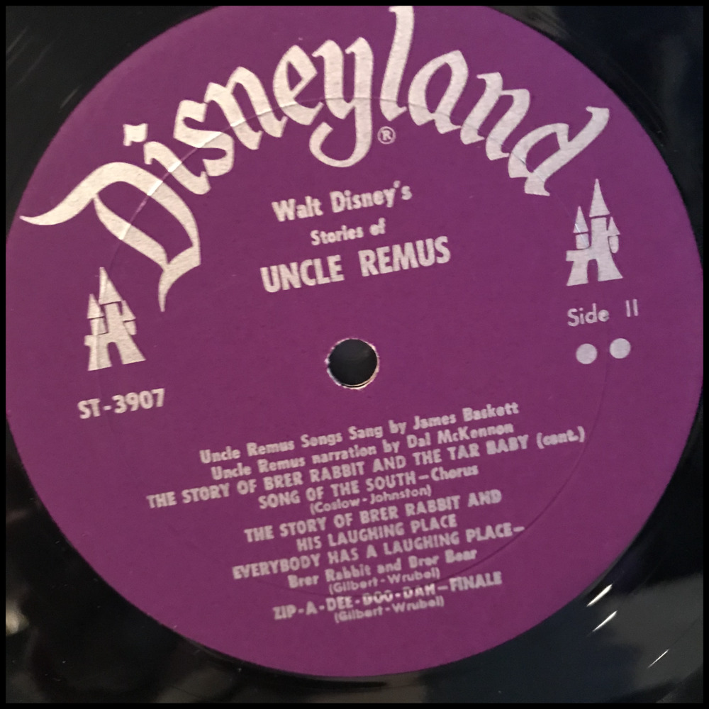 Walt Disney's Songs And Stories Of Uncle Remus-*Vinyl Record*